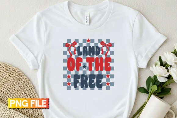 America Land of the Free PNG 4th of July