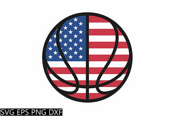 American Flag Basketball SVG: A Versatile Design for Creative Projects