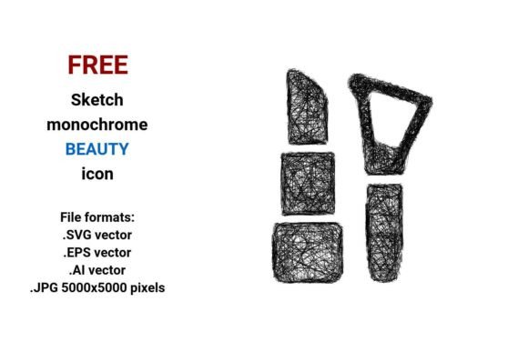 Free Sketch Beauty Icon
