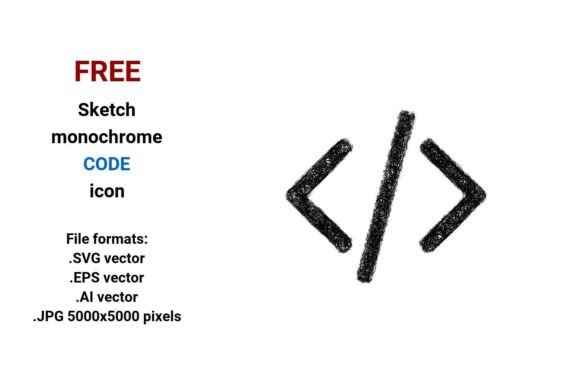 FREE Sketch Code Icon: A Creative Tool for Designers and Developers