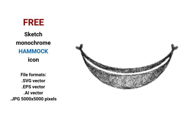 FREE Sketch Hammock Icon: A Versatile Tool for Design and Creativity