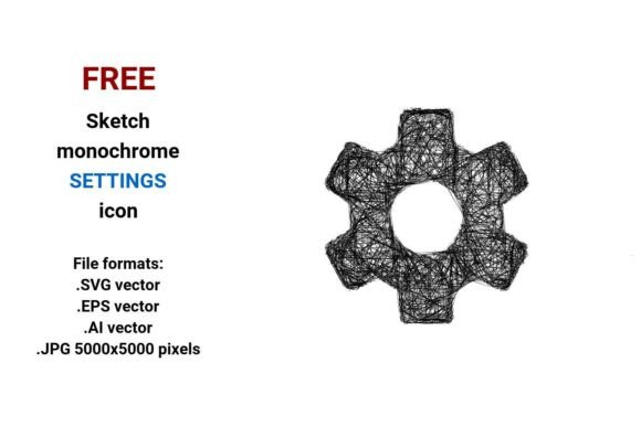 FREE Sketch Settings Icon