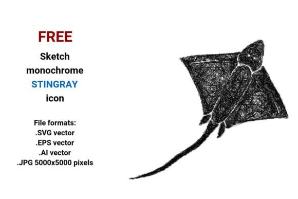 FREE Sketch Stingray Icon: A Strategic Tool for Design and Branding