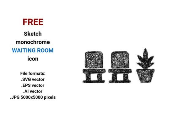 FREE Sketch Waiting Room Icon: A Versatile Tool for Designers and Creators