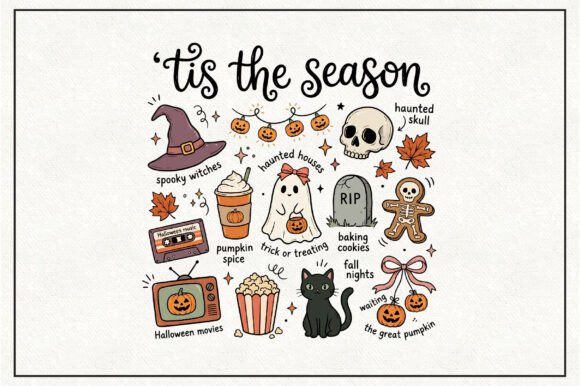 Halloween Tis the Season PNG: A Creative Resource for Modern Designers