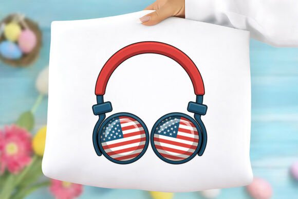 Patriotic Headphones PNG: A Strategic Tool for Branding and Creativity