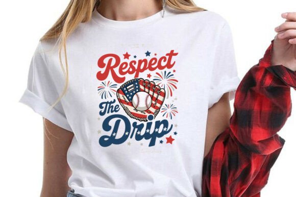 Respect the Drip T Shirt Design: A Versatile Digital Asset for Creative Projects
