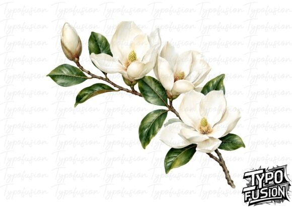 Watercolor Magnolia Branch PNG: A Strategic Tool for Creative and Business Success